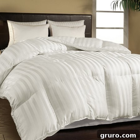 Blue Ridge Home Fashions Down Alternative Comforter - 500 thread count luxury