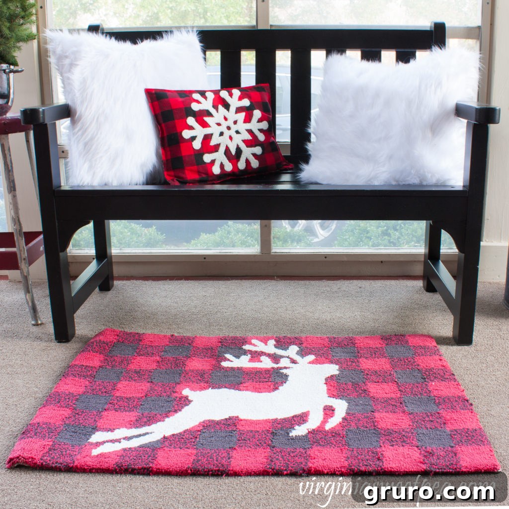 Festive Christmas Porch Decor with Wreaths and Garlands