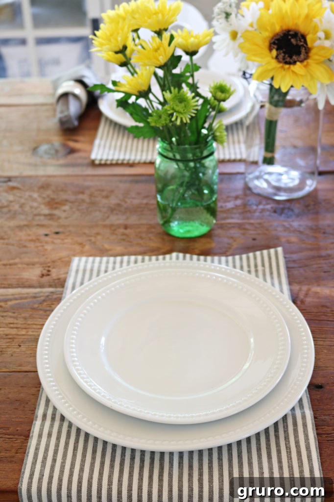 Affordable White Porcelain Dishes Farmhouse Style for everyday and party time