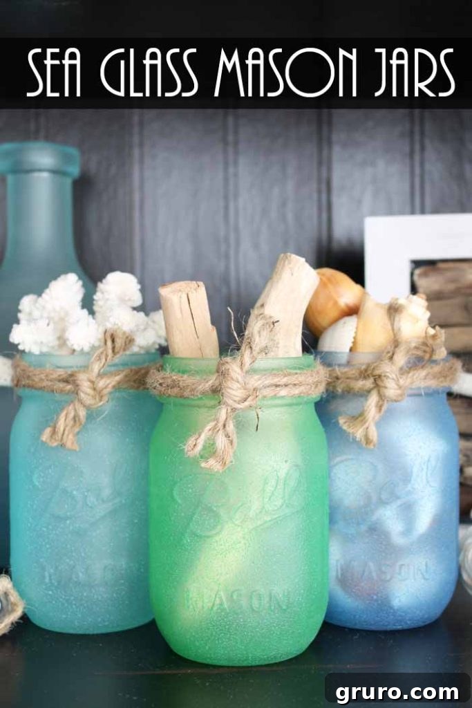 Nautical Mason Jars