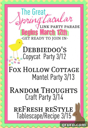 reFresh reStyle Party Button reFresh reStyle blog button for Spring'tacular Party Parade