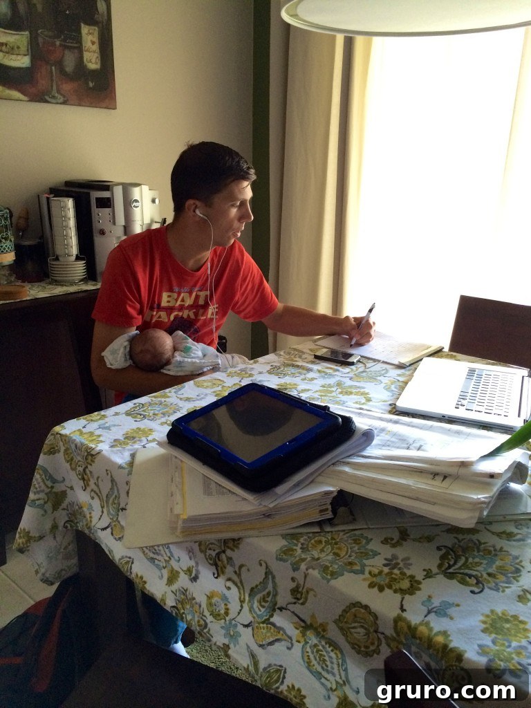 3-Month Progress Update: What Changed and What's Next 14 dad multi-tasking at its best.