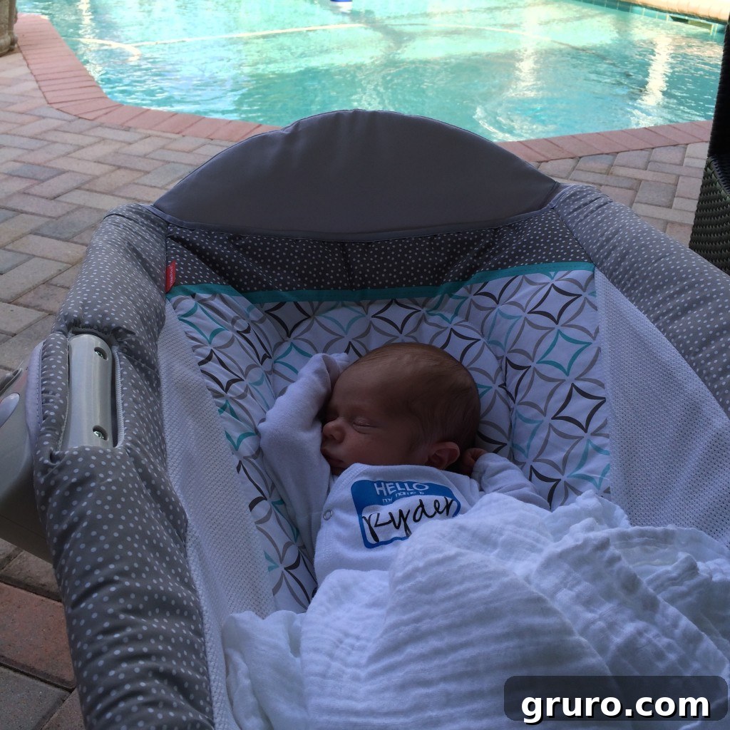 3-Month Progress Update: What Changed and What's Next 16 newborn poolside