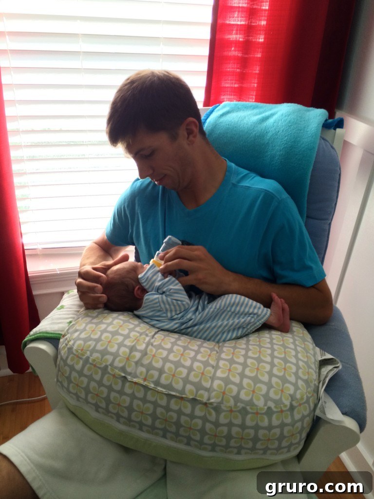 3-Month Progress Update: What Changed and What's Next 4 first time dad feeding baby
